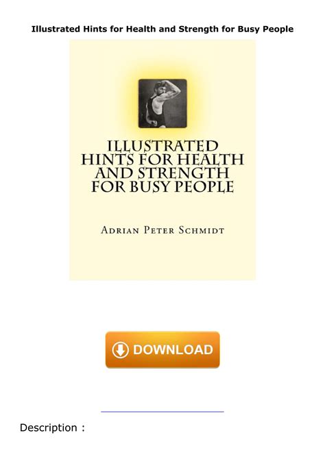 illustrated hints for health and strength pdf